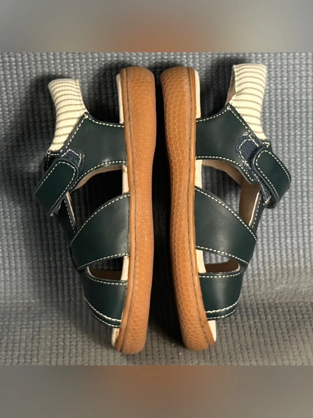 LIVIE & LUCA Sailor Navy Blue Sandals Kid’s Size 12C